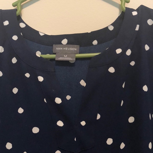 Van Heusen v-neck blouse - Picture 2 of 3